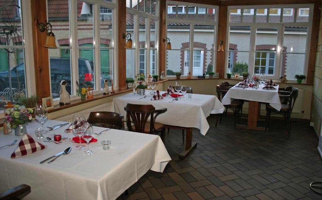 Landgasthof Zur Krummen Linde Stolpe  Exterior foto